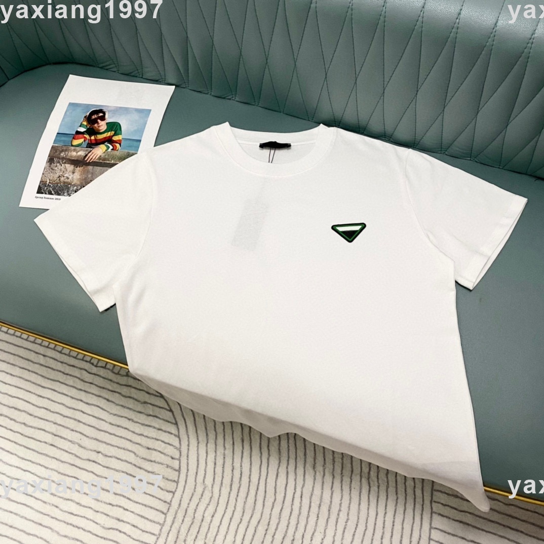 

spring and summer new shirt high grade cotton Sweatshirts printing short pants sleeve round neck panel T-Shirt s-m-l-xl-xxl-xxxl black white yx050