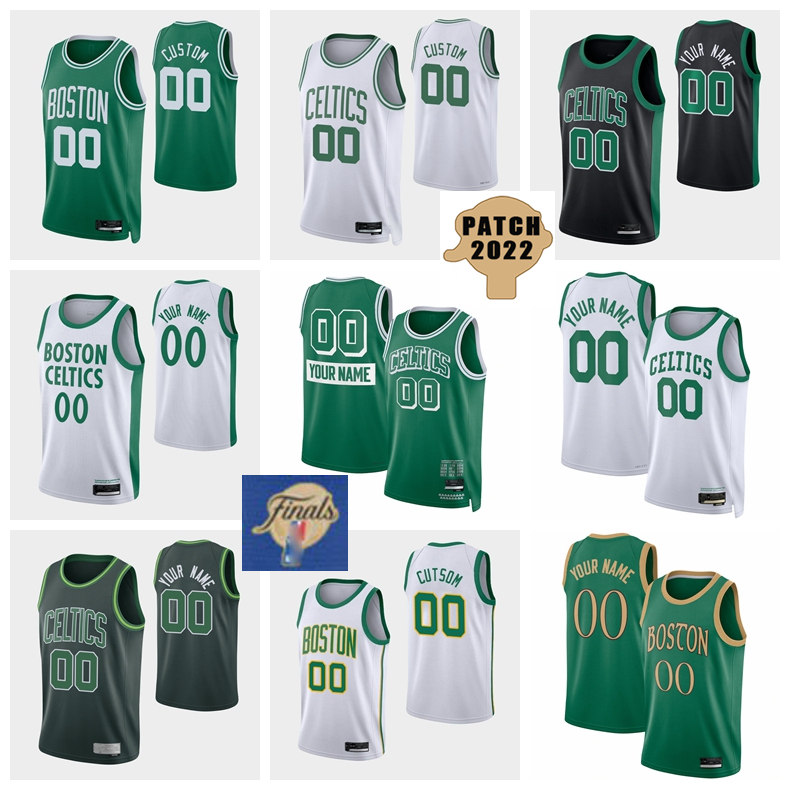 

Custom Boston''Celtics''Men 2022 Finals 0 7 Jayson Tatum Jaylen Brown Marcus Smart Derrick White Al Horford Robert Williams III Williams Basketball Jersey, 12