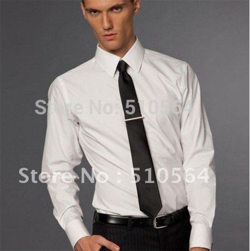 

100% Cotton high quality Men Custom Made Wedding Business white formal shirt 201124