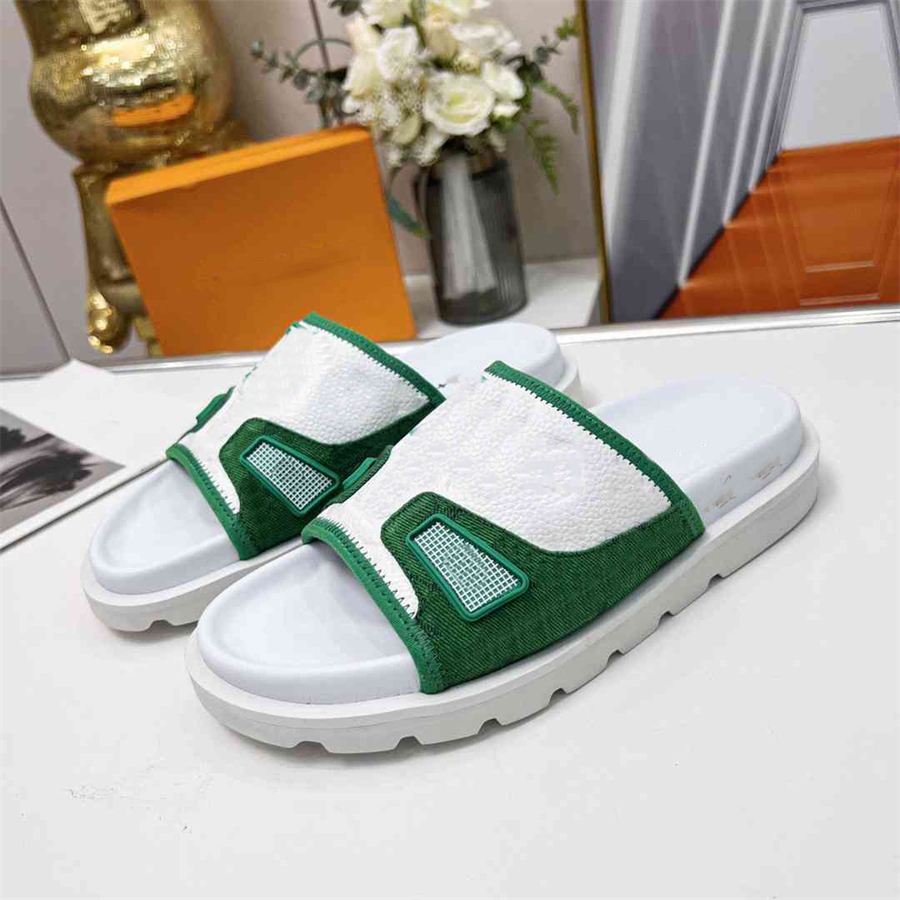 

High Quality Fashion Beach Shoes Summer Fashion Travel Platform Slippers Louiseity Women Leather Letter Sandals Luxury Designers viutonity GDSGD
