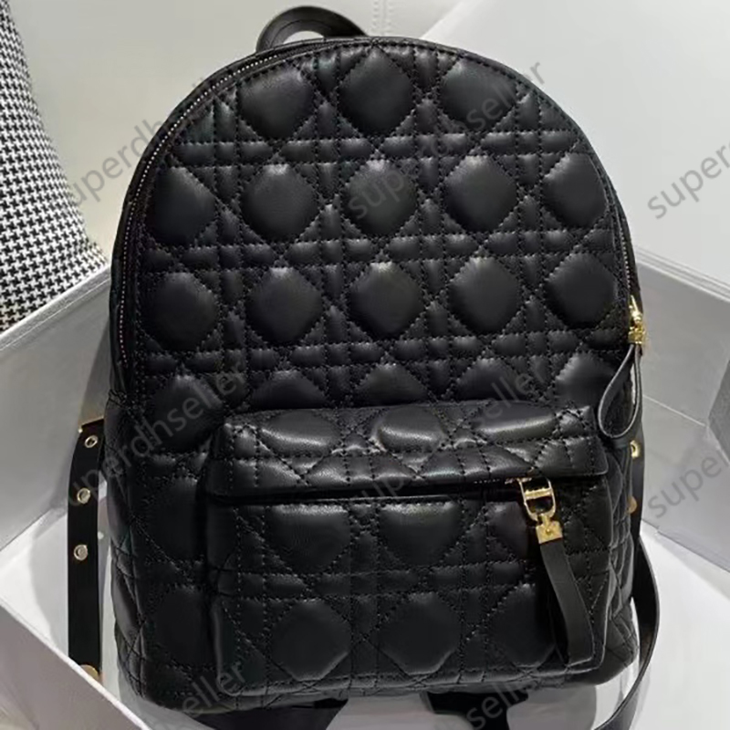 

Women Backpack Designer Leather Black Mini Backpacks High Quality Ladies Back Pack Bag Golden Zipper Shoulder Bags Handbag Purse Purses, Increase freight