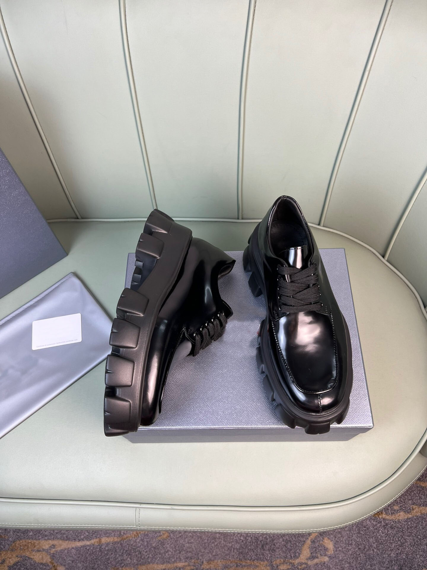 

New Arrivals 2022 Mens Designer Fashion Party Wedding Groom Oxfords Handmade Casual Platform Male Groom Party Dress Shoes Size 38-45, Black