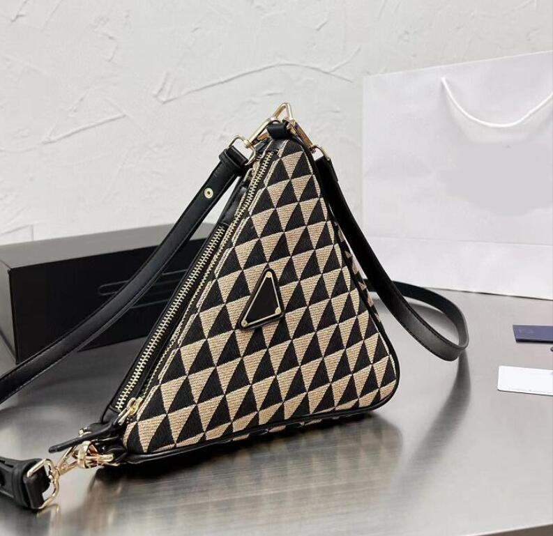 

Designer Evening Bags Shoulder Handbags with Inverted Triangle Women Composite Bag 3 Styles, Black