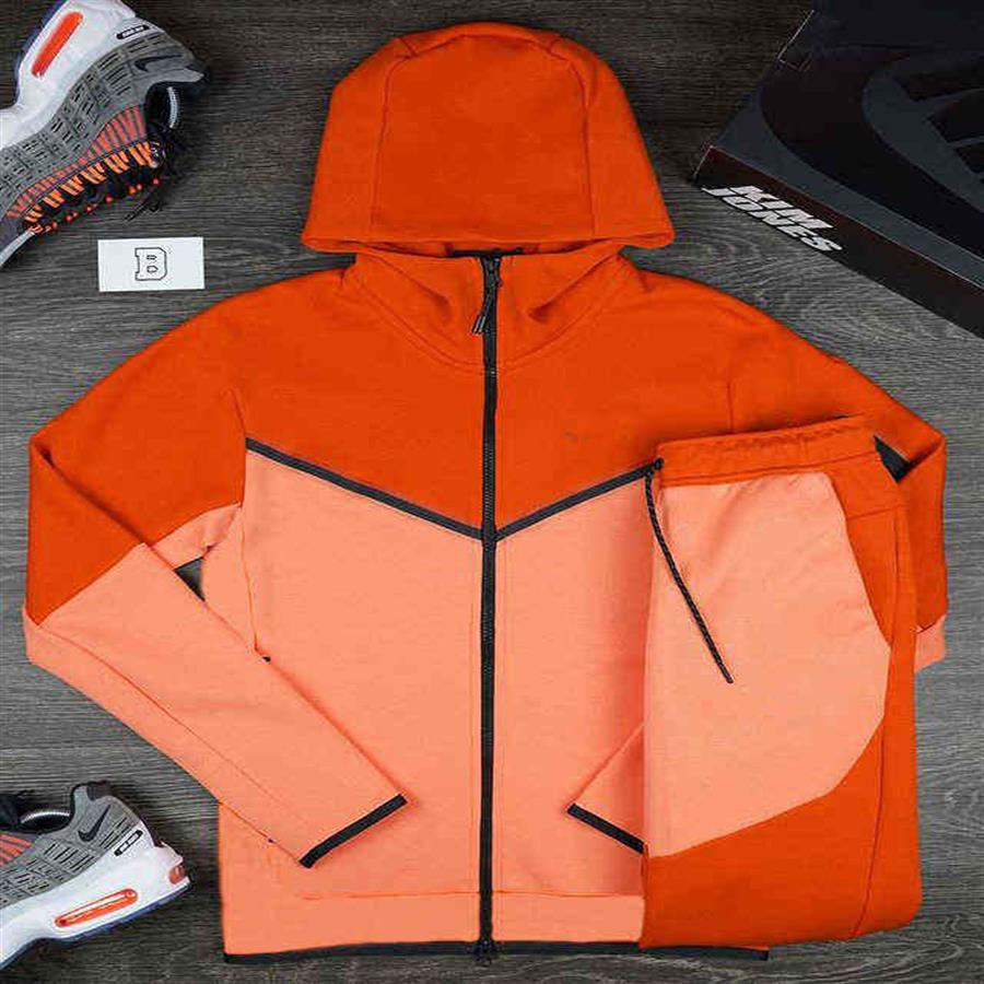 

90AI colors techfleece suit tech fleece tracksuit long pant sleeve hoodie sweatshirt tracksuits mens sports jogger jacket torouser284n