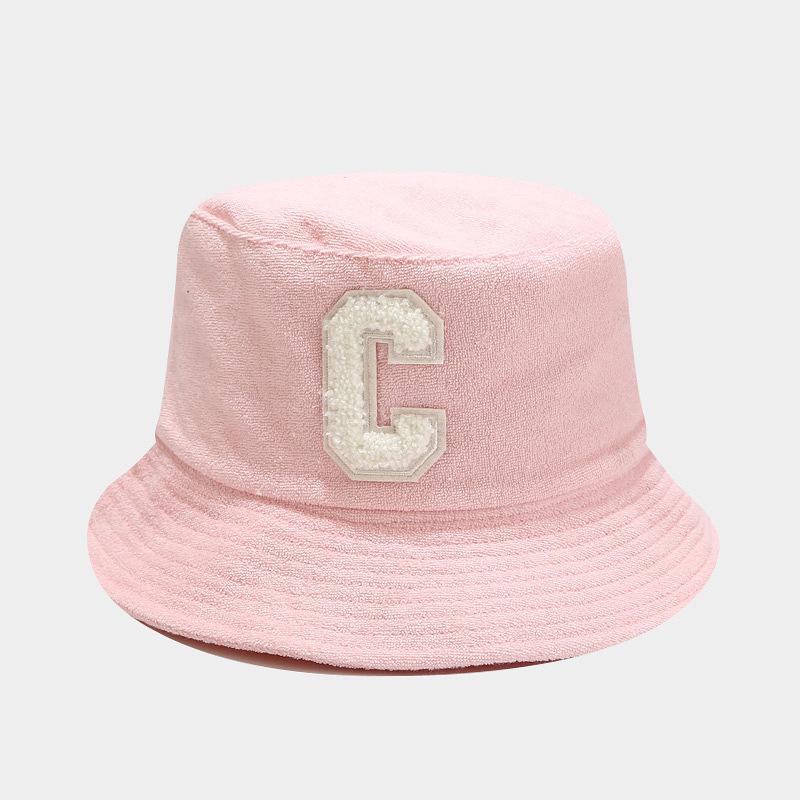 

Berets Four Season Cotton Letter Embroidery Bucket Hat Fisherman Outdoor Travel Sun Cap Hats For Men And Women 99, White