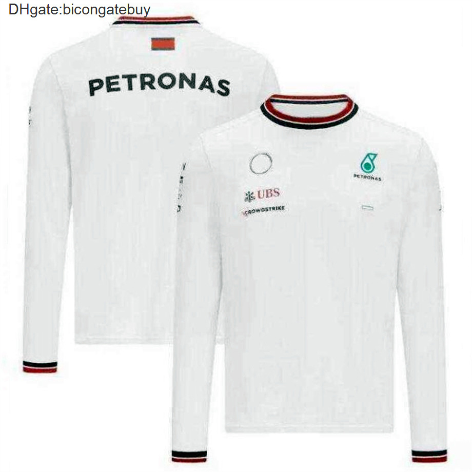 Petronas Mercedes Amg Sweatshirts t Shirts F1 Formula One Racing Mens Women Casual Long Sleeve T-shirt Benz Lewis Hamilton Team Work Clothes WMPZ