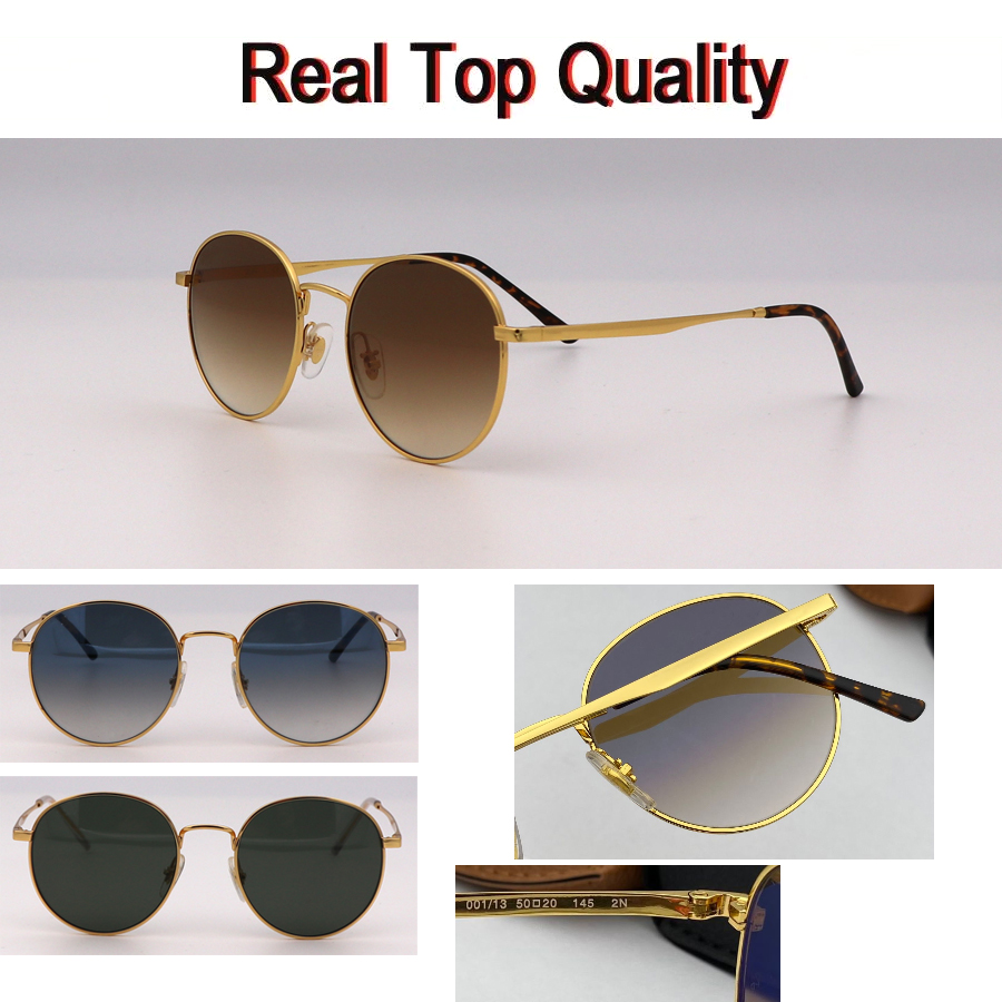 

Designer sunglasses fashion ladies round sunglass 3681 for woman men 2022 classic glasses circle top anti-ultraviolet UV-400 glass lens with free boxed accessoreis