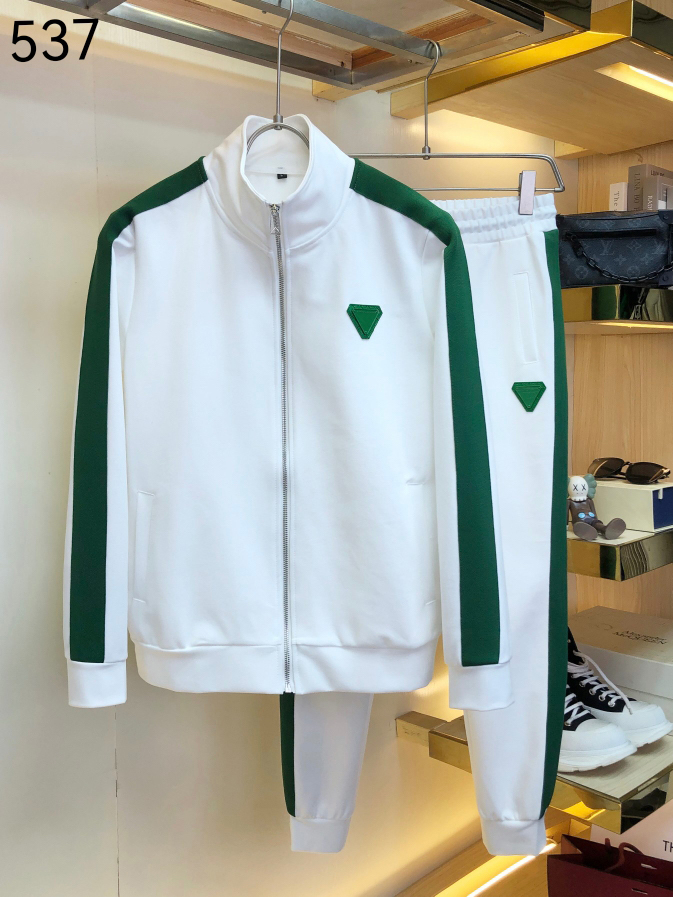 spring and antumn top quality men cotton tracksuits long sleeve casual sportsuit asian size m-3xl black white color green