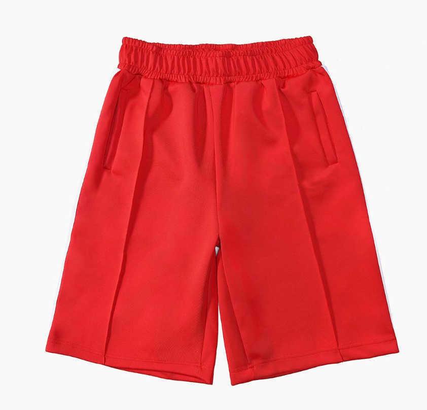 Nouveau Mens Designer Shorts Été Coton Confortable Solide Pantalon court Mode Rainbow Stripe Pantalon de survêtement Haute qualité en plein air V