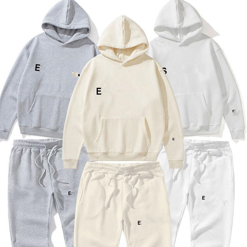 

Men Women E Scouples Tracksuit 2 Pieces Set Hoodies+pants Sport Suits Men Spring/autumer Sweatshirt Hoodies Sportswear