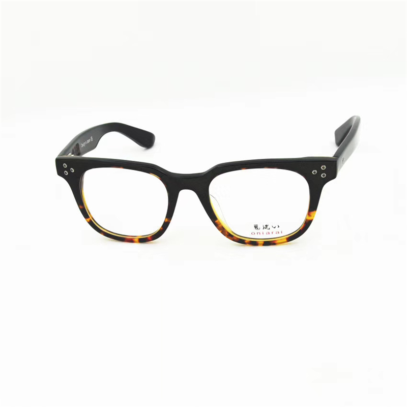 ON-0128 Optical Eyeglasses For Men Women Retro Style Anti-Blue Light Lens Plate Plank Full Frame With Box