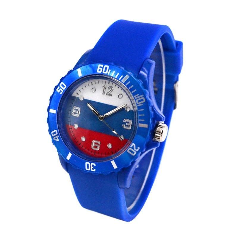 

Gift Watch Unisex Fan Flag Wrist Watches Silicone Toy Gifts SY222, As pictures