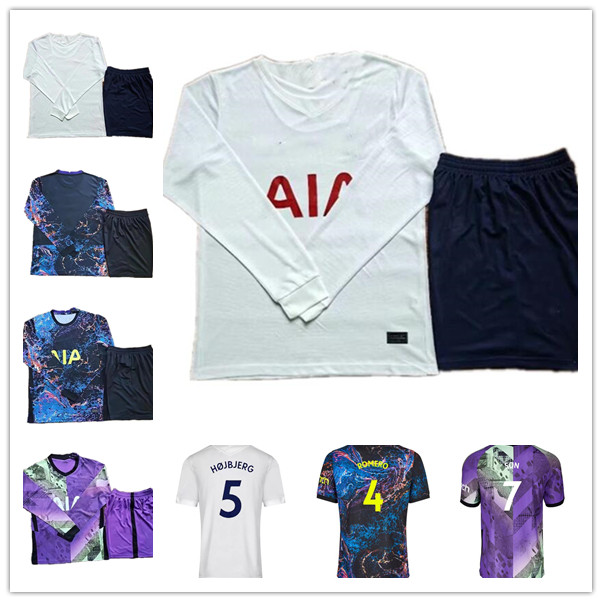 

Long sleeve full fans version 21 22 DELE SON soccer jerseys TOTTENHAM KANE HOJBJERG BERGWIJN LO CELSO SPURS 2021 2022 LUCAS football shirt