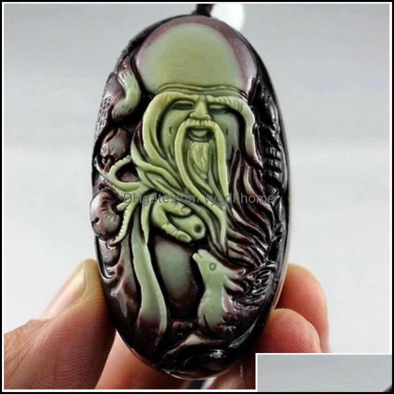 

Pendant Necklaces Pendants Jewelry Jade Factory Wholesale Meaning Auspicious Violet Robe Birthday Star H Dhjd1