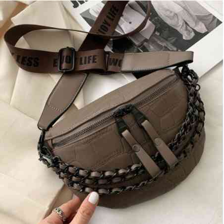 

Fanny Packs Brand Waist Belt Bag Fanny Pack Fashion Leather Crossbody Chest Bags Phone Pack Purse Luxury Women Chain Waist Bag Waist Pack 220613
