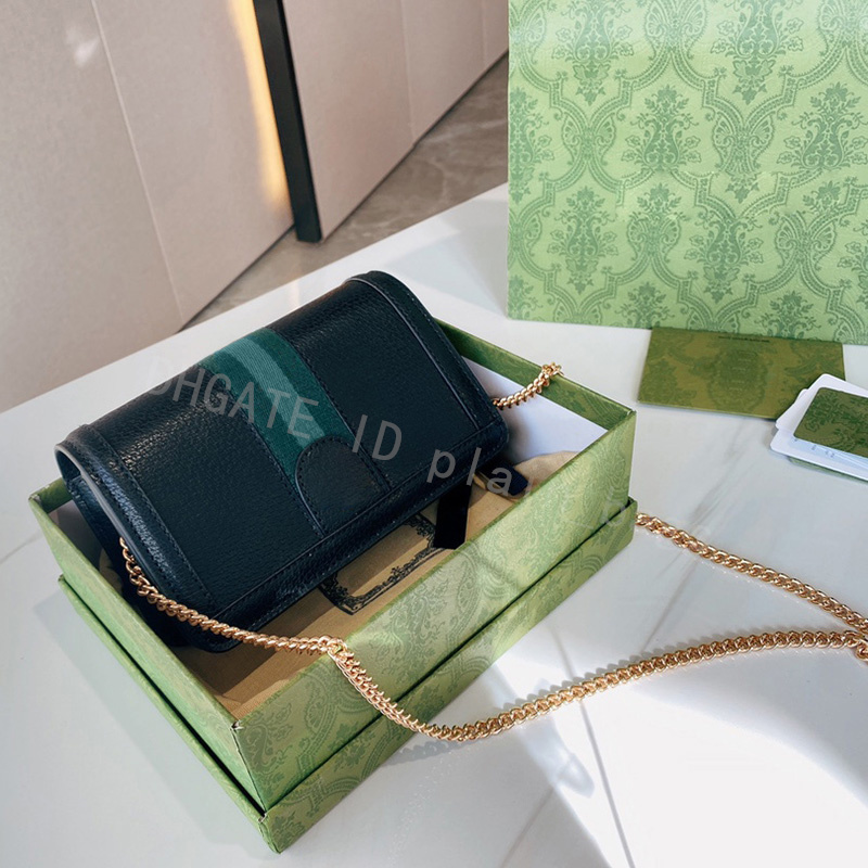 Portefeuille de lettres Cross Body sacs Quality Luxurys Designers célèbres Femmes classiques Holder Purs à main de petite clé Portefeuilles Porte