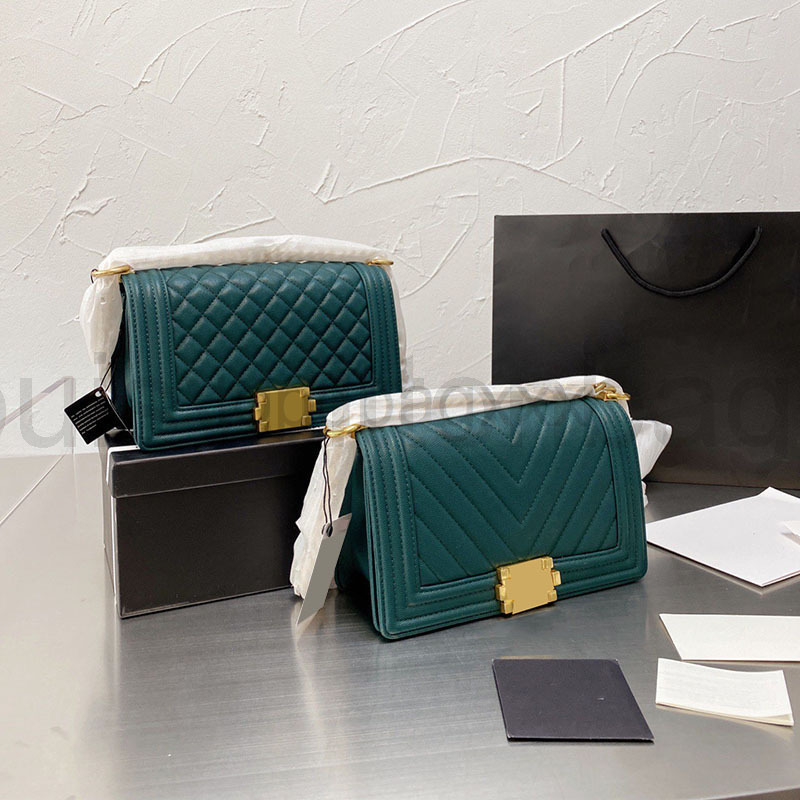 

Luxury Designer Bag High Quality Wallet Classic Boy Girls Diamond Line Caviar Quilted Flap Cowhide Leather Handbags, Justbox