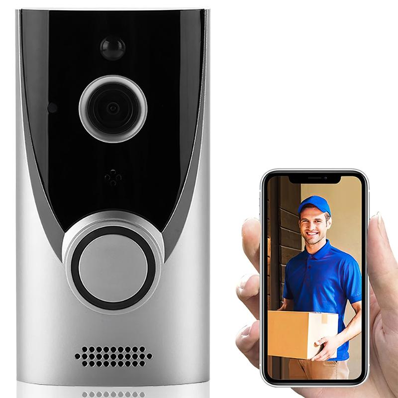 

Doorbells WIFI Video Intercom Smart Doorbell HD 720P Remote Monitoring Home Safety Night Vision Motion Detection Camera Door Bel