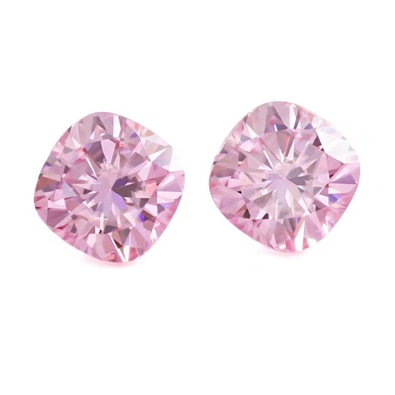 

Other Certicated Pink Color Cushion Cut Moissanite Loose Stones Diamond Pass Lab Grown Gemstone For Diy Jewelry RingOther OtherOther