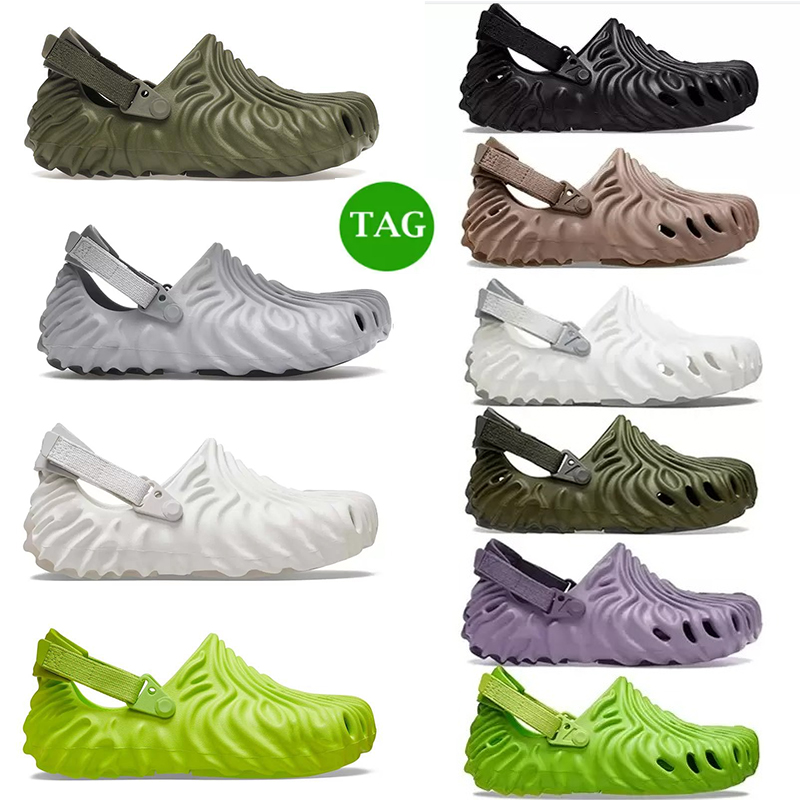 

Designer Salehe Bembury pollex Clogs Sandals Brown men women Stratus Crocodile slides Green foam Cros Pollex Clog slippers slip-on summer beach shoes size 36-46, 35-40