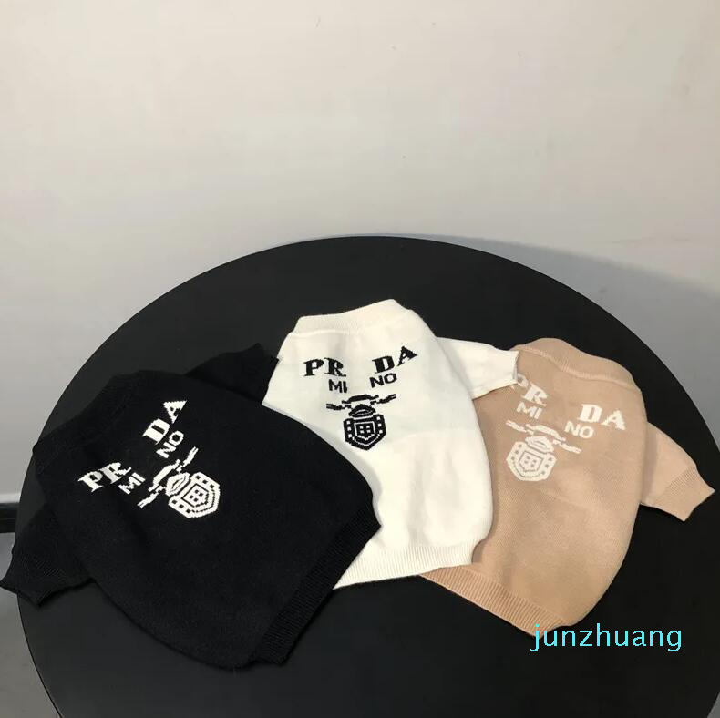 

Designer Dog Clothes Brands Dog Apparel Winter Warm Pet Sweater Knitted 4334 Cold Weather Pets Coats Puppy Cat Sweatshirt Pullover Clothing for Small Dogs 372, Mix color