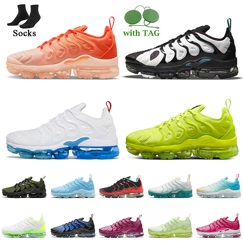 

Top Quality TN Plus Running Shoes Tuned Orange gradients Griffey White University Blue Tennis Ball Triple Black Bubblegum TNS Women Mens Trainers Sneakers Size 36-45, B9 rough green dark russet 39-47