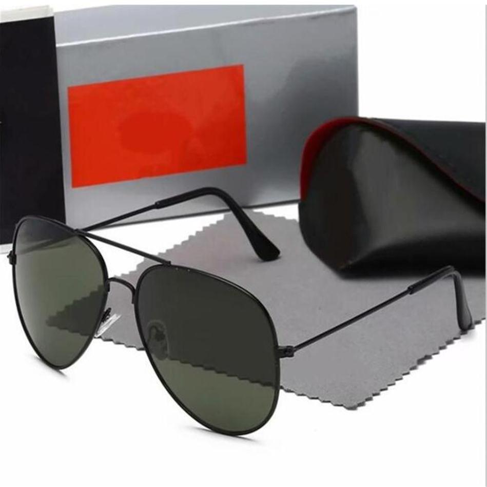 high quality Designer sunglasses men women classical sun glasses aviator model G15 lenses Double bridge design suitable Fashion be249o
