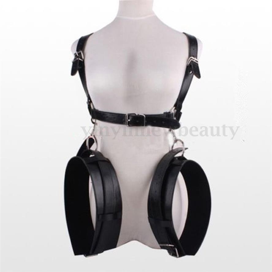 

Couple Restraints Handcuff Thigh & Wrist Fetish Bondage Toy Leather261u