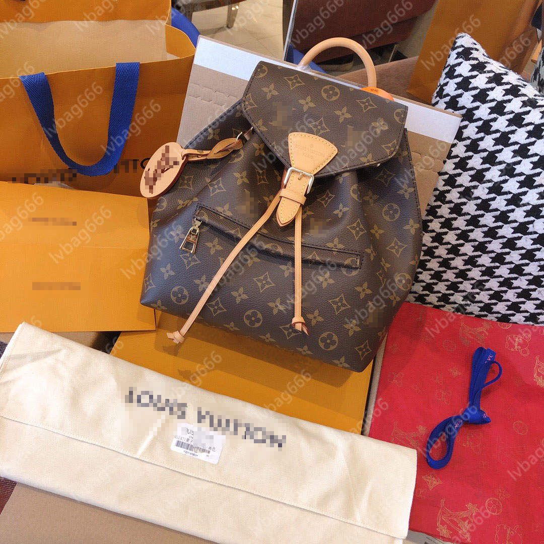 

Shoulder Bags Newest Backpack MONTSOURIS Vintage Embossing Leather Backpacks Women Designers Messenger Bag Purse School Bag Wallet LVs YSLs louiseity viutonity, White embossing