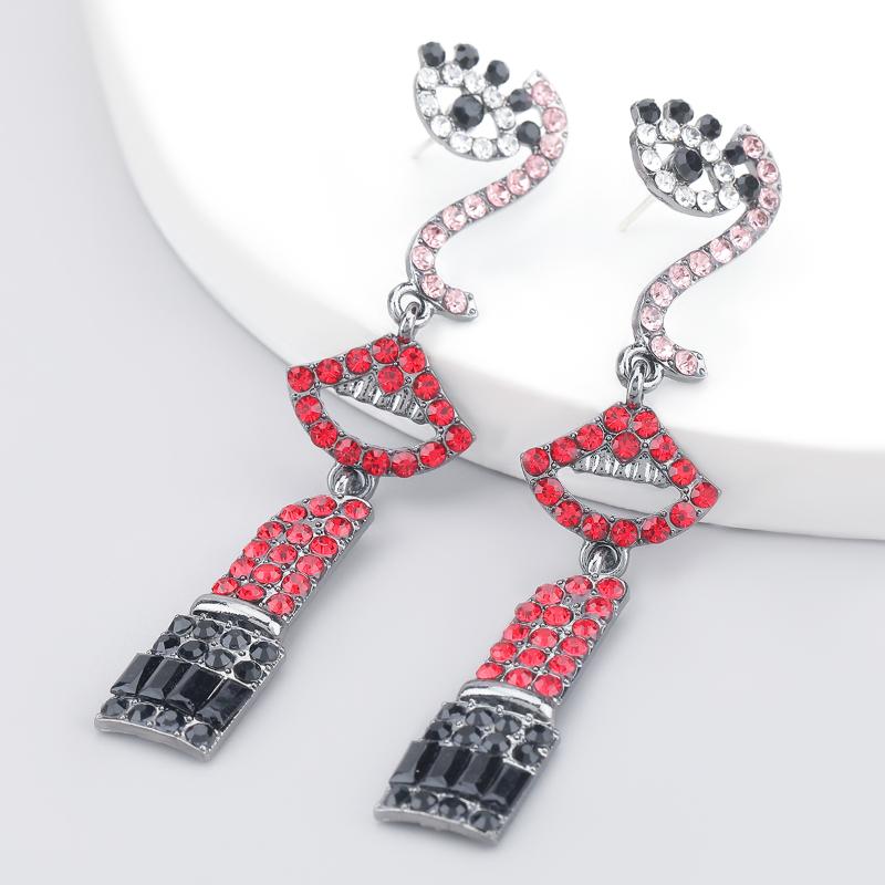 

Dangle & Chandelier Winter Exaggerated Metal Acrylic Geometric Earrings Family Party Women's Statement EarringsDangle