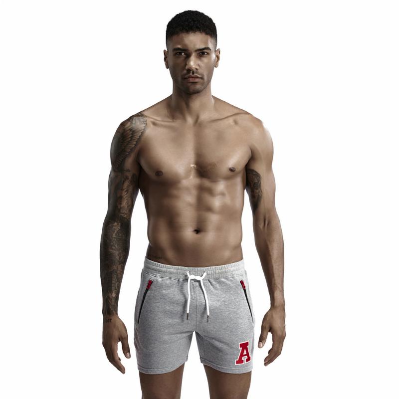 

Men's Shorts High Quality Men's Comfortable Casual At Home Mens Letter Printing Joggers Fitness Young Man Out Door Sportswear BottomsMen, Black