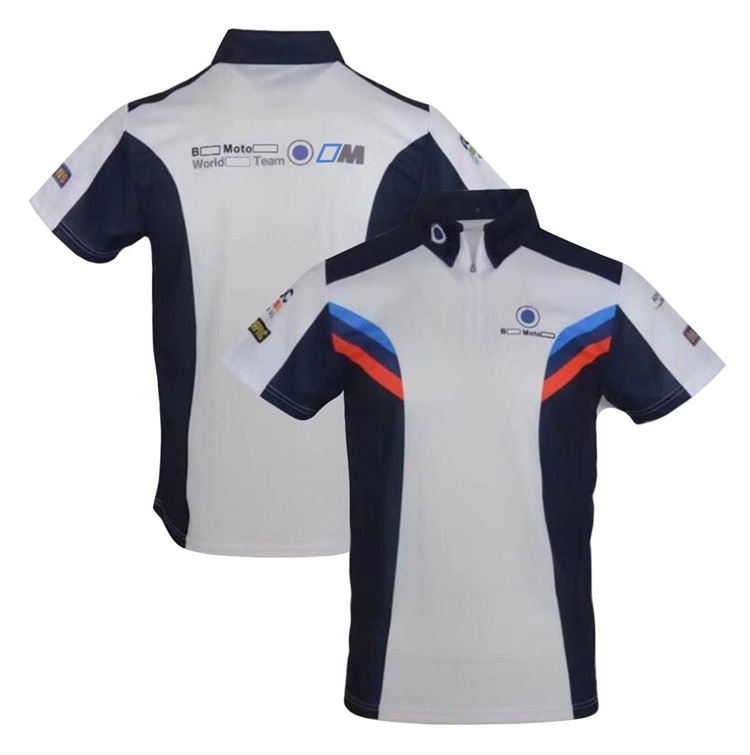 

Motocross wear casual sports lapel T-shirt short-sleeved racing POLO shirt plus size can be customized