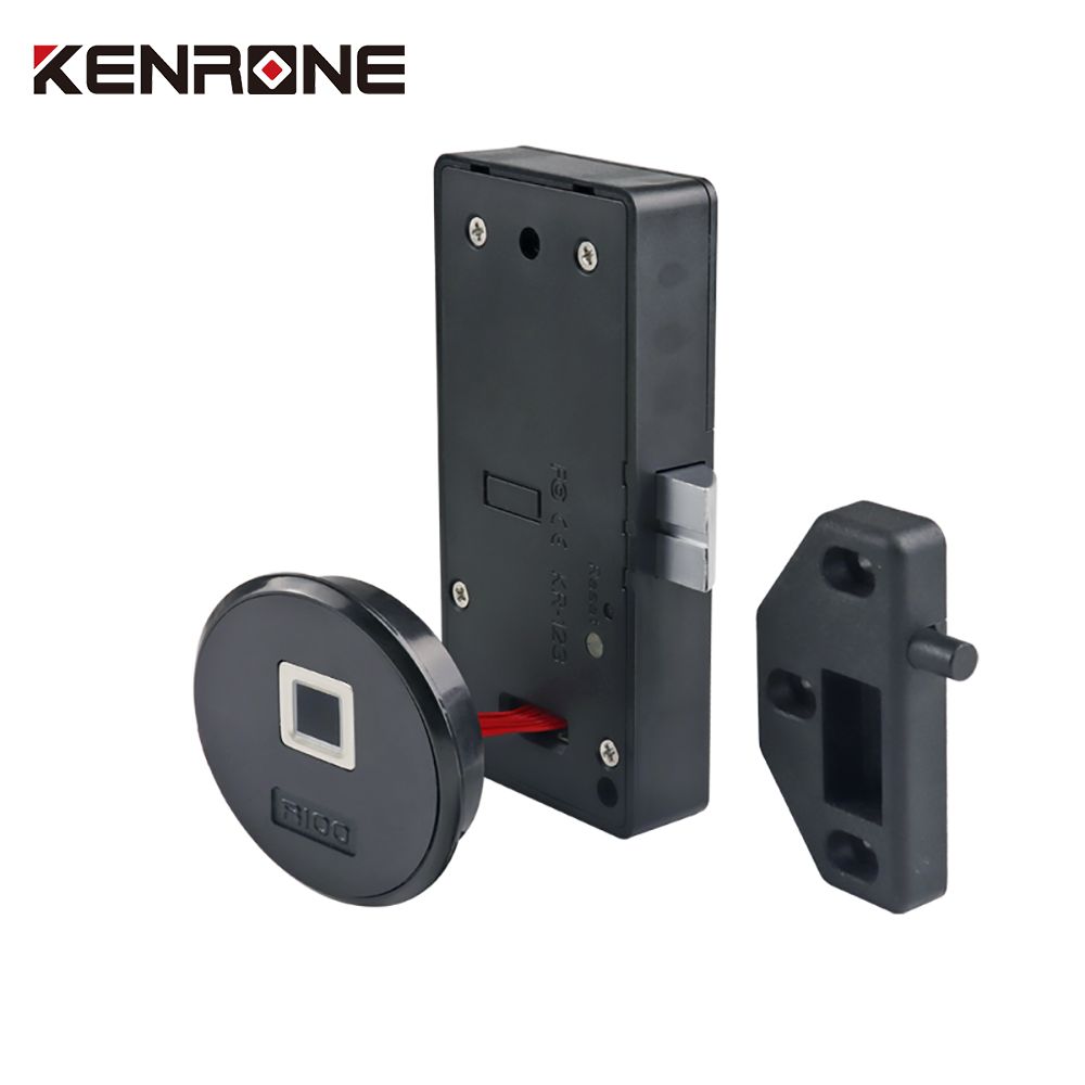 

KERONG Smart Lock Electronic Fingerprint Cabinet Door Locks Mailbox Bluetooth APP/Biometric Keyless Office Gym Drawer Locker