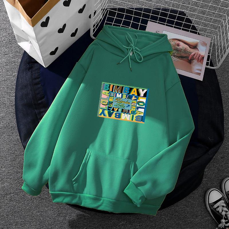 

Women's Hoodies & Sweatshirts Autumn Winter Woman Sweatshirt Long Sleeve Jumper Female Fleece Hooded Pullover VintageWomen's, Black