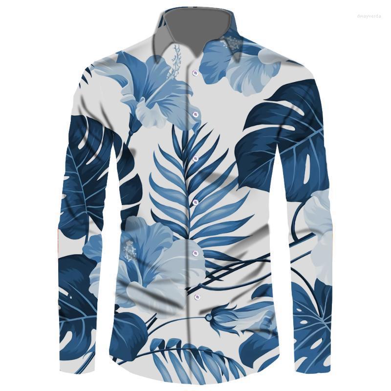

Men's Dress Shirts Custom Your Logo Fashion Tropical Samoan Design High Quality Style Floral Print O-neck Long Sleeve Men For Male Dway22, Ly21120383-1