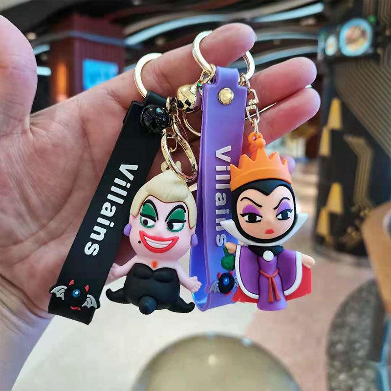 

Cute Anime Doll Keychain Charm Toys Netflix Key Chain Fob Fashion Pendant Key Ring Animes Peripheral Backpack Accessories DHL
