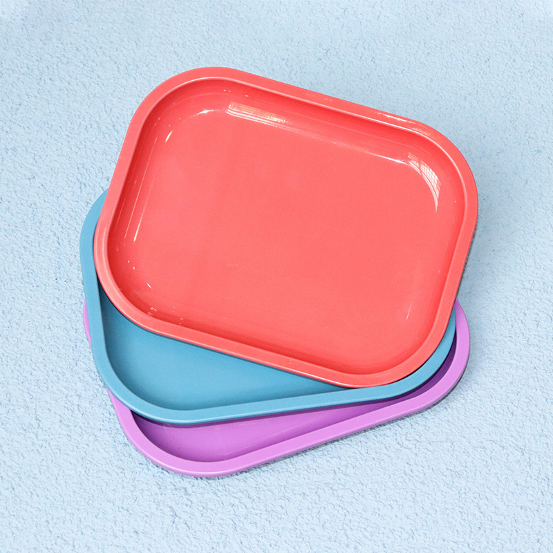 

Wholesale Mini Rolling Tray 18 x 14cm smoking accessories Small Color Tinplate Trays