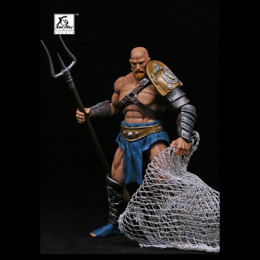 

Anime toy figure XesRay 7 inch action figure NO 003 combatants Fight for Glory Branthoc Devil Fish 285y