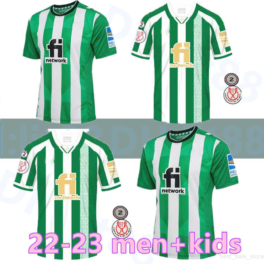 

22/23 real Betis Soccer Jerseys Copa del Rey Final champion JOAQUIN B.Iglesias Juanmi BARTRA A.GUARDADO CANALES Fekir Menendez 2022 2023, 22-23 home