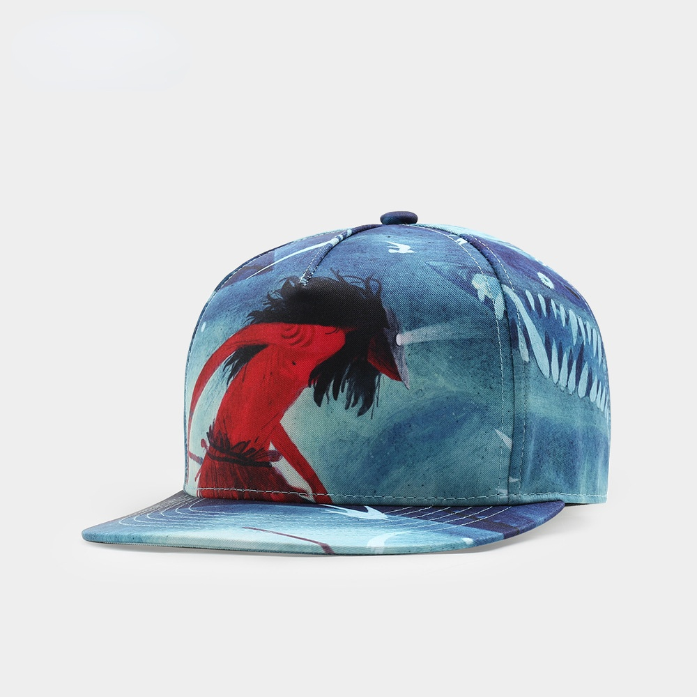 

2022 Hiphop Fashion New HOT Cool 5 Panels Snapback Hat Man Woman Bboy Flat Peak Baseball Cap 55-60cm, Print