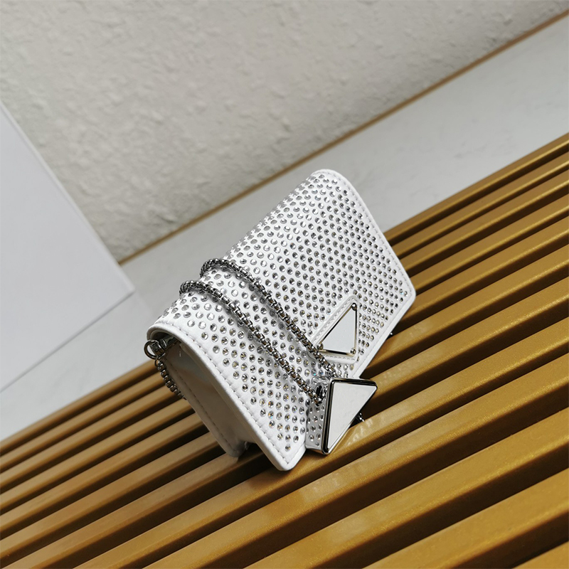 

Diamonds Shoulder Bags Handbags Luxurys Designers Sparkling Multicolor Fashion Chains Beaded Crossbody Bag Backpack Totes Shimmer Glitter Envelope Bags Wallet, Customize