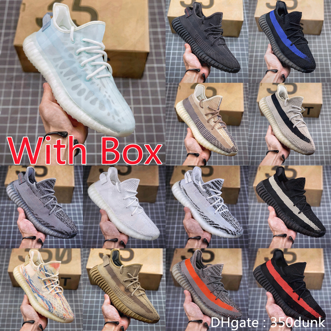 2022 kanye'V2'V3'boots YEEZIES''BOOSTs''yezzies''350 Running Shoes Sesame Butter Semi-frozen Yellow Cre