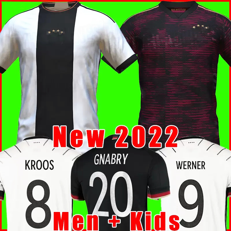 

2022 2023 HUMMELS soccer jersey Fans Player version WERNER KROOS GNABRY DRAXLER REUS MULLER GOTZE world Cup football shirt germanies men kids kit 20 21 22 23, 2022 world cup men home