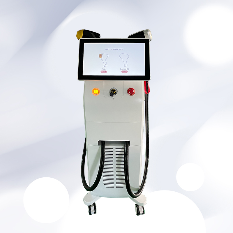 

New double Handle Diode Laser Hair Removal Machine acceptable whole sales price spa clinic use