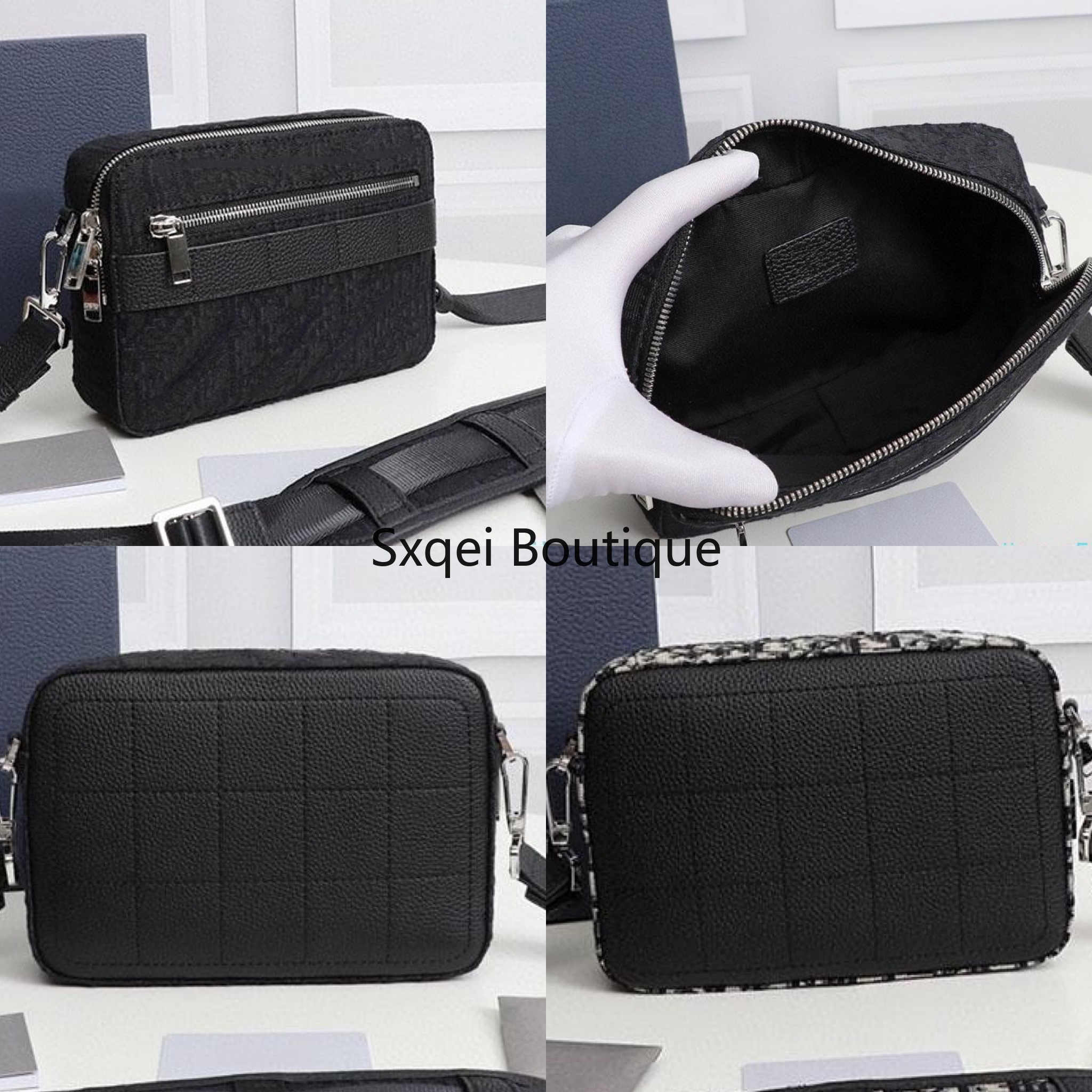 

2022 Mens Camera Messenger Bag Luxury Designer Shoulder Bags for Men Unisex Home Fashion Cross Body Bag Purses Shoulder Bags, Without bag box