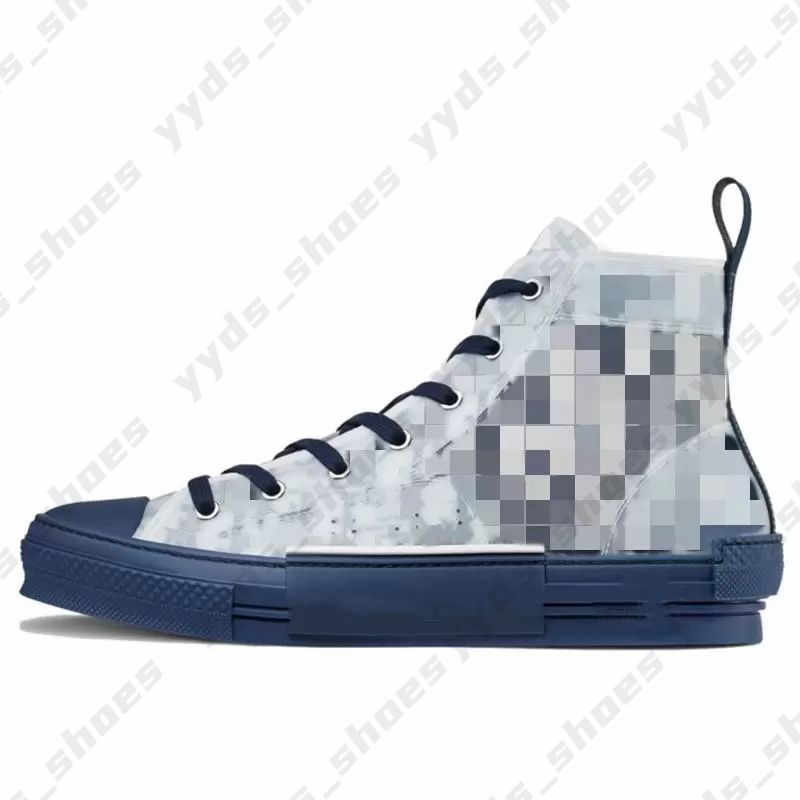 

2022 limited edition custom printed canvas shoes printeds sneakers versatile high top with original packaging shoebox, Box