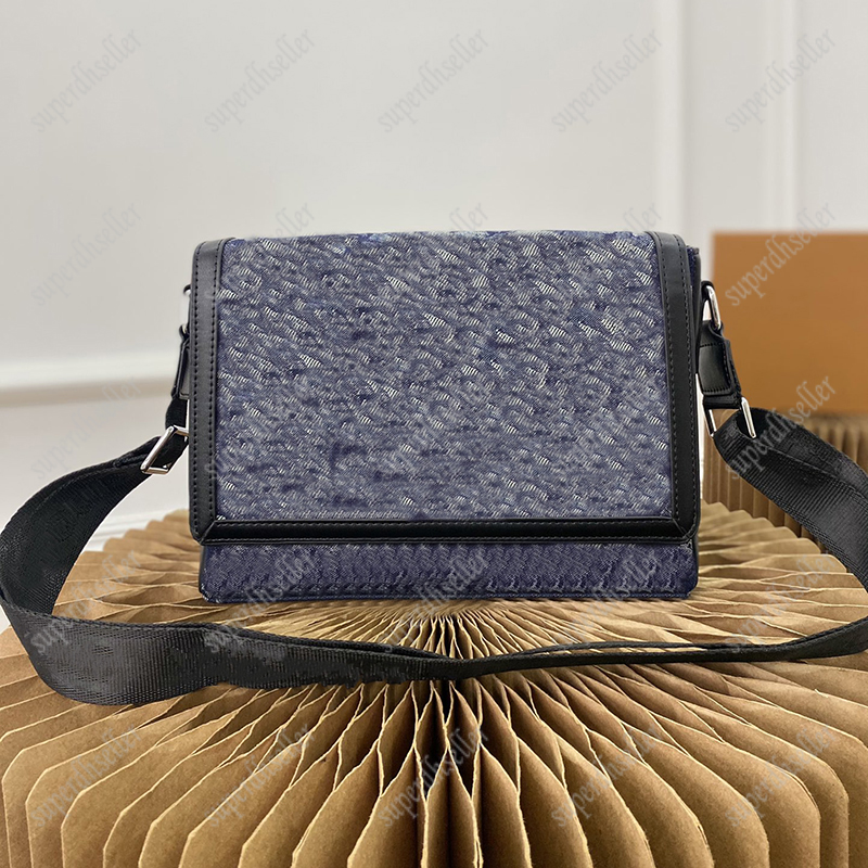 

Men Shoulder Bag Luxury Designer Crossbody Denim Messenger Bags High Quality Handbag Fashion Cross Body Women Clutch Purses Artwork Wallet Casual Waist Pack, Split