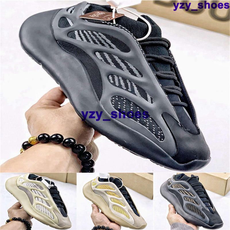 Yzys V3 Runnings Arzareth Sneakers décontractés Taille 15 Chaussures masculines Kyanite Femmes US 15 Bragas de carthame