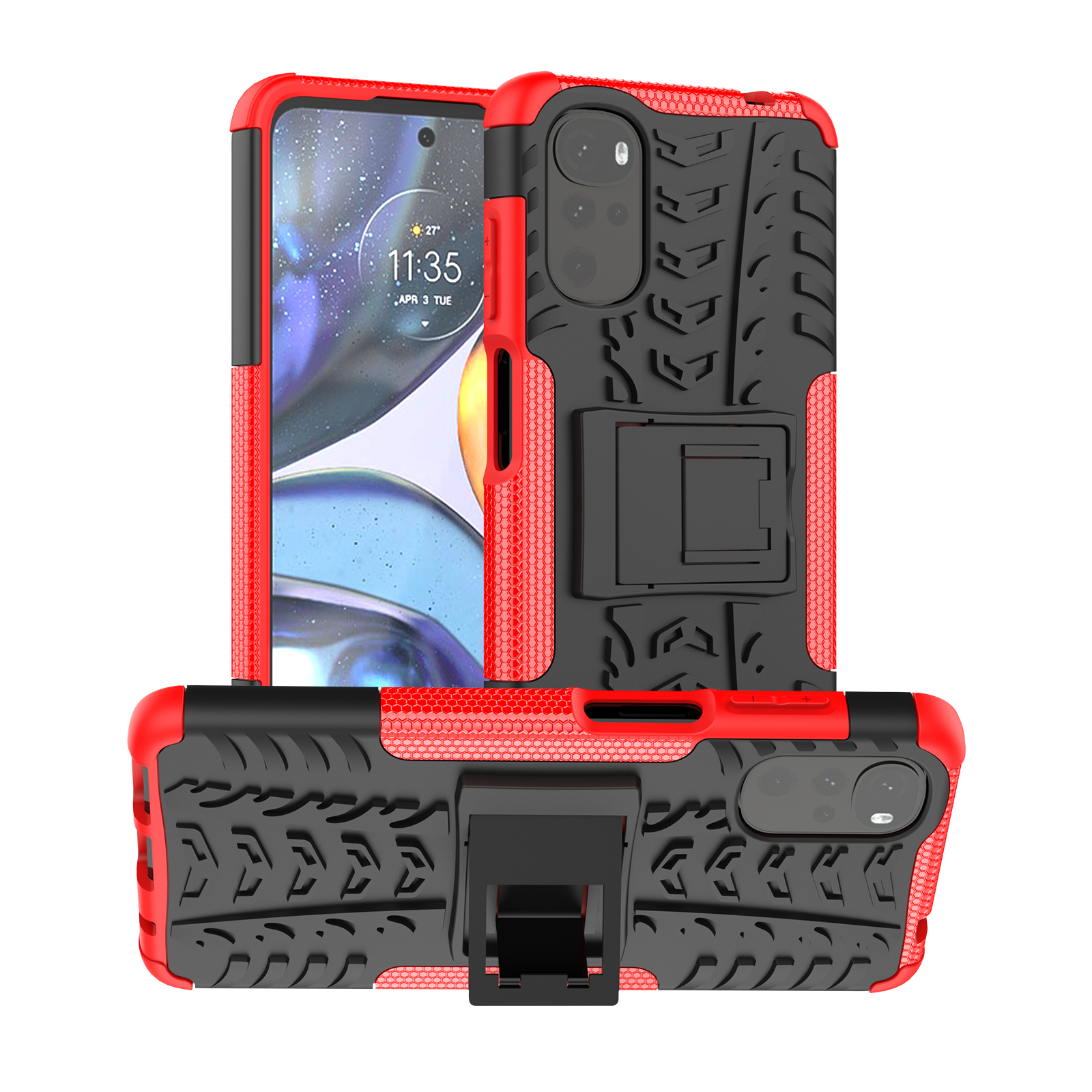 

Armor Cases For Motorola Edge X30 S30 Moto G22 G31 G41 G51 G71 G200 G60 E20 E30 E40 G Pure Power 2022 Case Hard Holder Protection Cover, Blue