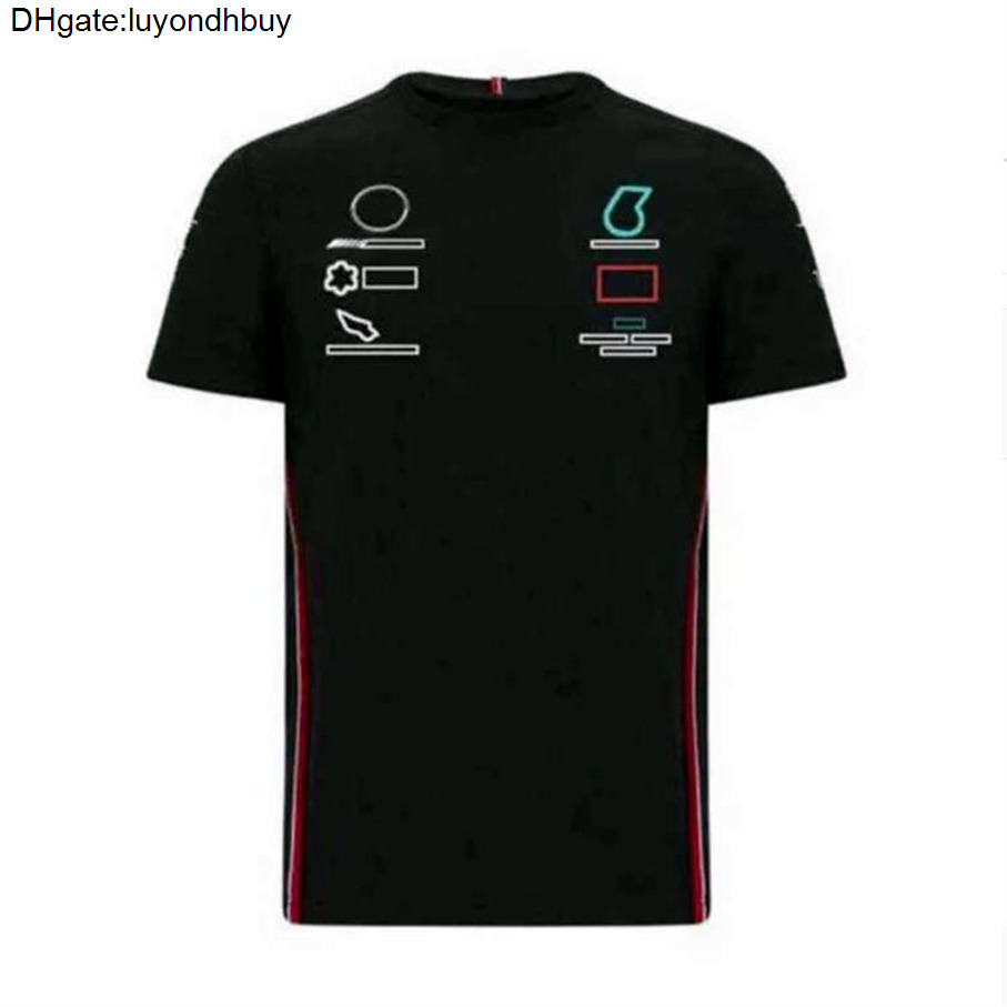 Luxury Luxury Petronas Mercedes Brand T-shirts AMG F1 Lewis Hamilton Benz T-shirts Formule 1 POLO PIT Grand Prix Motorcycle rapide Dry Riding QB2